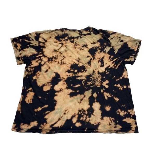 Nickelodeon Halloween SpongeBob SquarePants Patrick Skeletons Grunge Tie Dye Tee - Picture 3 of 11